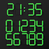 Digital Clock Numbers