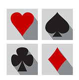 Playing card symbols