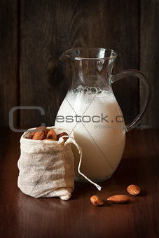 Almond milk.