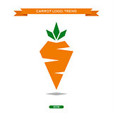 Carrots polygons trend logo icon vector style sign