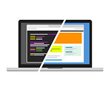 web design code designer programmer editor visual