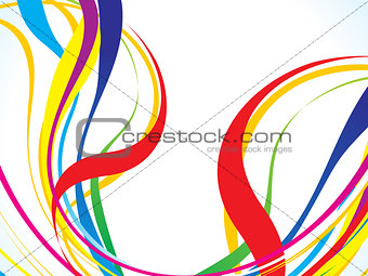 abstract colorful line background