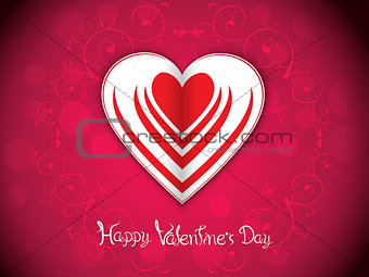 abstract artistic red valentine background