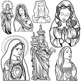 Virgin Mary Set