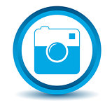 Blue camera icon