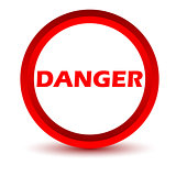 Red danger icon