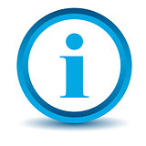 Blue info icon