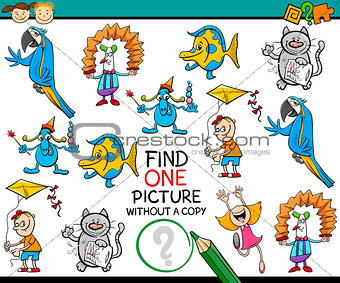 find one picture game for kids