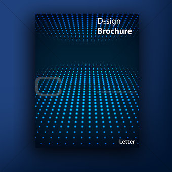 Vector brochure  booklet cover design templates collection A4
