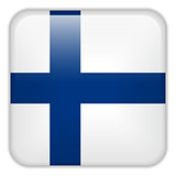 Finland Flag Smartphone Application Square Buttons