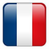 France Flag Smartphone Application Square Buttons
