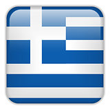 Greece Flag Smartphone Application Square Buttons