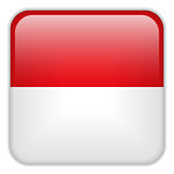 Monaco Flag Smartphone Application Square Buttons