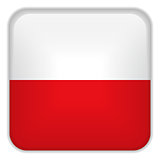 Poland Flag Smartphone Application Square Buttons