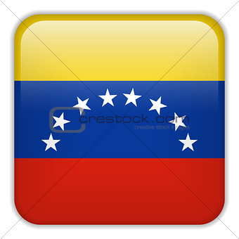 Venezuela Flag Smartphone Application Square Buttons