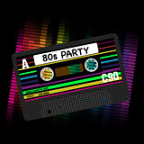 Vector 80s Party Background