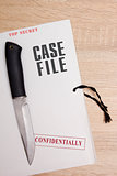 Folder with confidential files