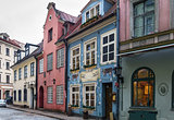 Street in the old town of Riga