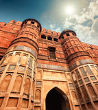 Agra Fort, Agra, Uttar Pradesh, India, Asia