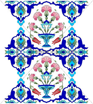 artistic ottoman pattern series seventy one version