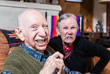 Angry Old Couple