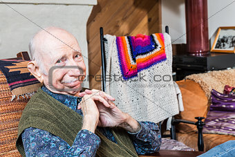 Smiling Elderly Gentleman