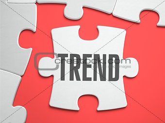 Trend - Puzzle on the Place of Missing Pieces.