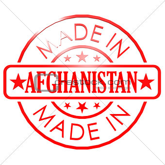 Made in Afghanistan red seal