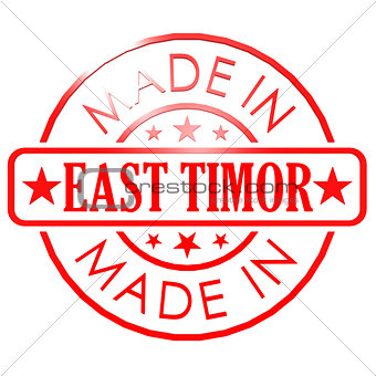 Made in East Timor red seal