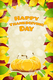 Happy Thanksgiving Day card