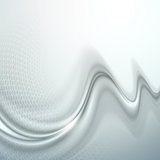 Gray abstract wave