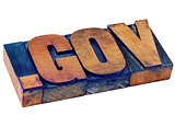 dot gov - government internet domain
