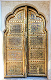 Golden Doors of Hawa Mahal in Jaipur, Rajasthan, India