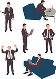 businessman collection