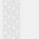 Abstract background with traditional ornament. Vector illustration.