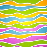 Abstract colorful waves. Vector design template