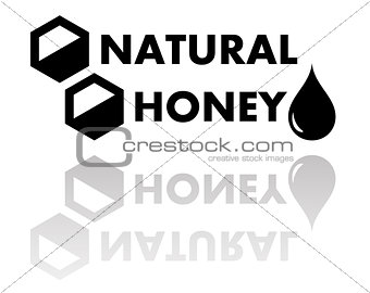 natural honey symbol