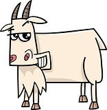 goat farm animal cartoon