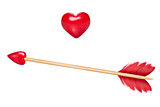 Cupid's arrows with heart