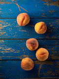 Organic peaches