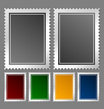 Postage stamp template