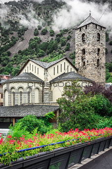 Sant Esteve church in Andorra. Romanesque architecture