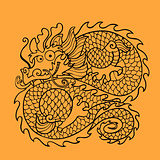 Chinese dragon character