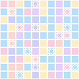 Abstract geometric seamless pattern with colorful squares background