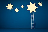stars and ladder