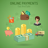 Online Payments Concept