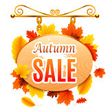 Autumn Sale Signboard