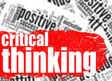 Word cloud critical thinking