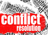 Word cloud conflict resolution