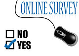 Online survey check mark
